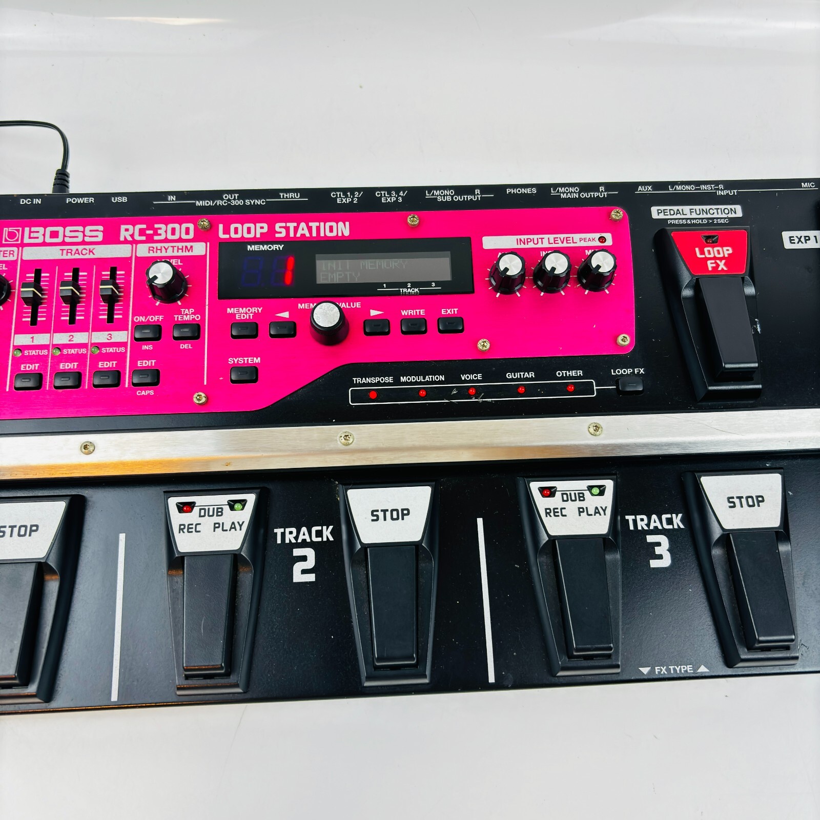 BOSS RC-300 Effector Loop Station Looper Guitar Effect Pedal