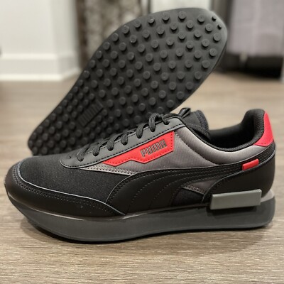 Puma Future Rider Black Res Sz 8.5