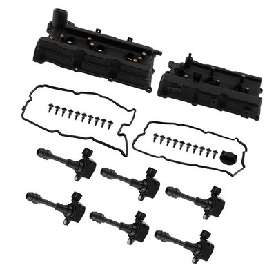 Valve Cover Assembly with Coils for Infiniti G35 FX35 M35 350Z 2003-2008