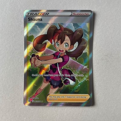 Pokémon Fusion Strike #263/264 Shauna Full Art Foil Ultra Rare