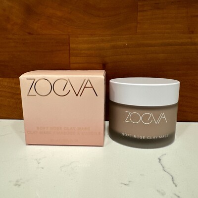 New ZOEVA Soft Rose Clay Mask - 1.69 oz / 50mL