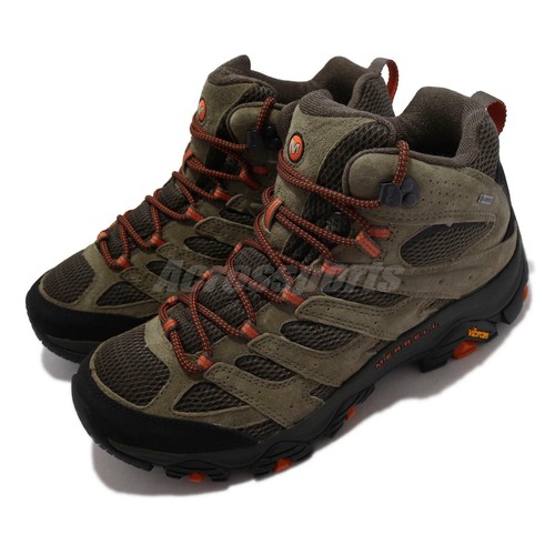 

Мужские кроссовки Merrell Moab 3 Mid GTX Gore-Tex Olive Green J035791, Зеленый, Moab 3 Mid Gtx