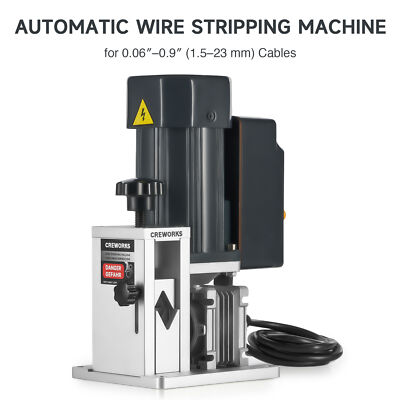 CREWORKS Electric Wire Stripping Machine Automatic Copper Wire Stripping Tool
