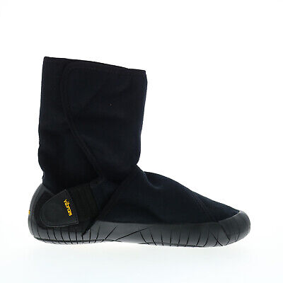 Мужские черные парусиновые повседневные модельные ботинки Vibram Furoshiki Mid Boot 17UCC01
