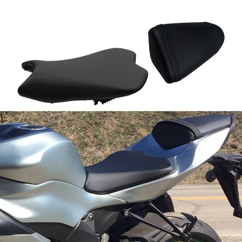 Driver & Passenger Seat Fit For Kawasaki Ninja ZX6R 2009-2018 | eBay