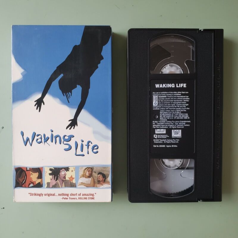 Waking Life (2001) VHS - Richard Linklater / Animated