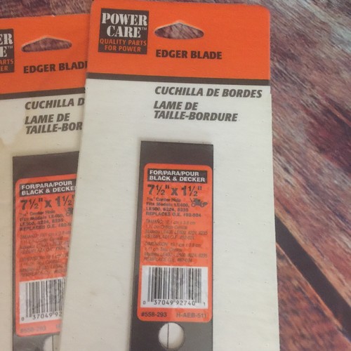 Power Care Edger Blades 7-1/2