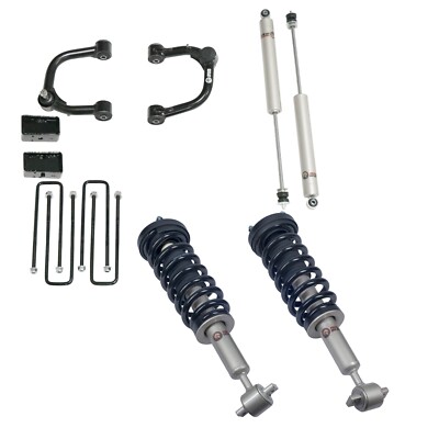 3'' Lift Kit w/ Front Struts, Rear Blocks, Shocks, Upper Control Arms 14-20 F150