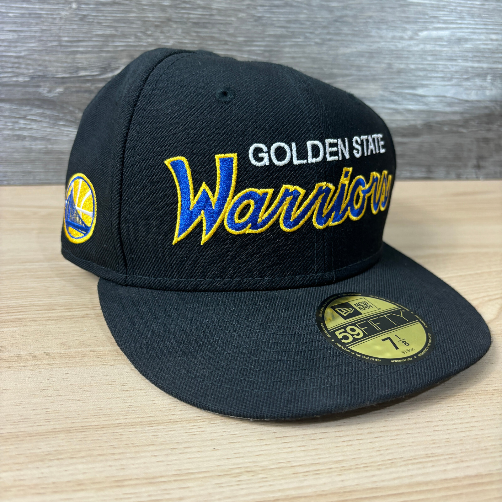 NEW ERA -  【NEWERA】NBA【GS Warriors】73勝達成PINバッチ付Cap NEW ERA - 【NEWERA】NBA【GS Warriors】73勝達成PINバッチ付Cap
