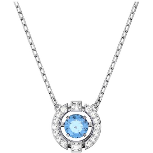 SWAROVSKI ネックレス 5286137Sparkling Dance Round Necklace Swarovski Sparkling Dance necklace, Round cut, White, Rose
