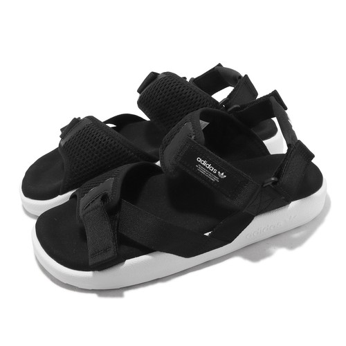 

adidas Originals Adilette ADV W Черно-белые женские повседневные сандалии с ремешком HP2184, Черный, Adilette Adv W