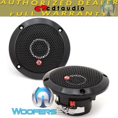 CDT AUDIO ES-2EX 2'' WIDEBAND MID-TWEETERS 2-WAY SOFT DOME COAXIAL SPEAKERS NEW
