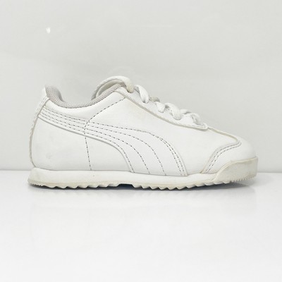 

Puma Boys Roma 354260-14 Белая повседневная обувь Кроссовки Размер 6C, Белый, Roma