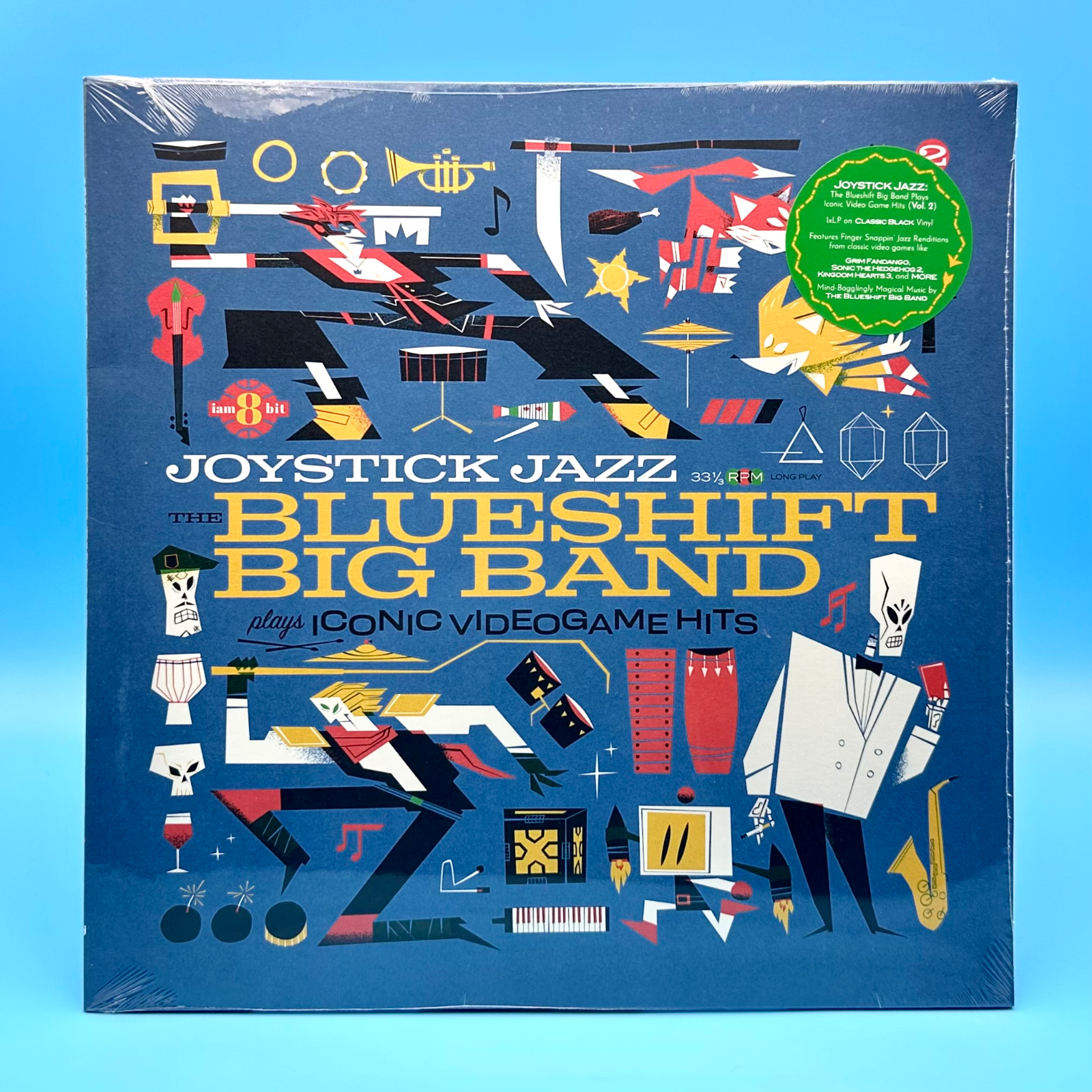 Joystick Jazz Vol 2 Vinyl Soundtrack LP Blueshift Big Band