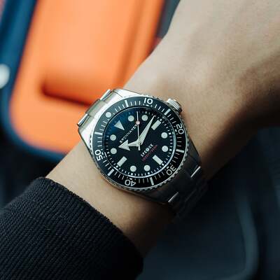Pre-owned Spinnaker Spence 300 Stainless Steel 40mm Japanese Automatic Wristwatch