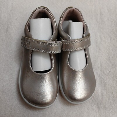 Nwt Size EU24 UK7 US7.5 Bobux iWalk Molten Mary Jane Gold Girls Kids