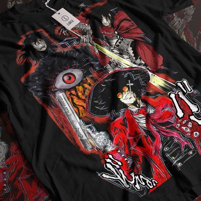 Ultimate Vampire Shirt, Vampire Hoodie, Anime Hellsing Shirt, Alucard Hellsing H