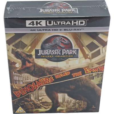Jurassic Park: Trilogie 4K Ultra HD + Blu-Ray Collector's Edition Zone B 2018