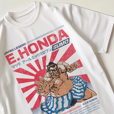 Honda Street Fighter Retro Tshirt Shirt 80s 90s Nostalgic Gift For Him and Her