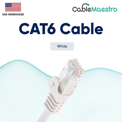 CAT6 Ethernet Internet CAT 6 Cable LAN Network Modem Router RJ45 Patch Cord Lot