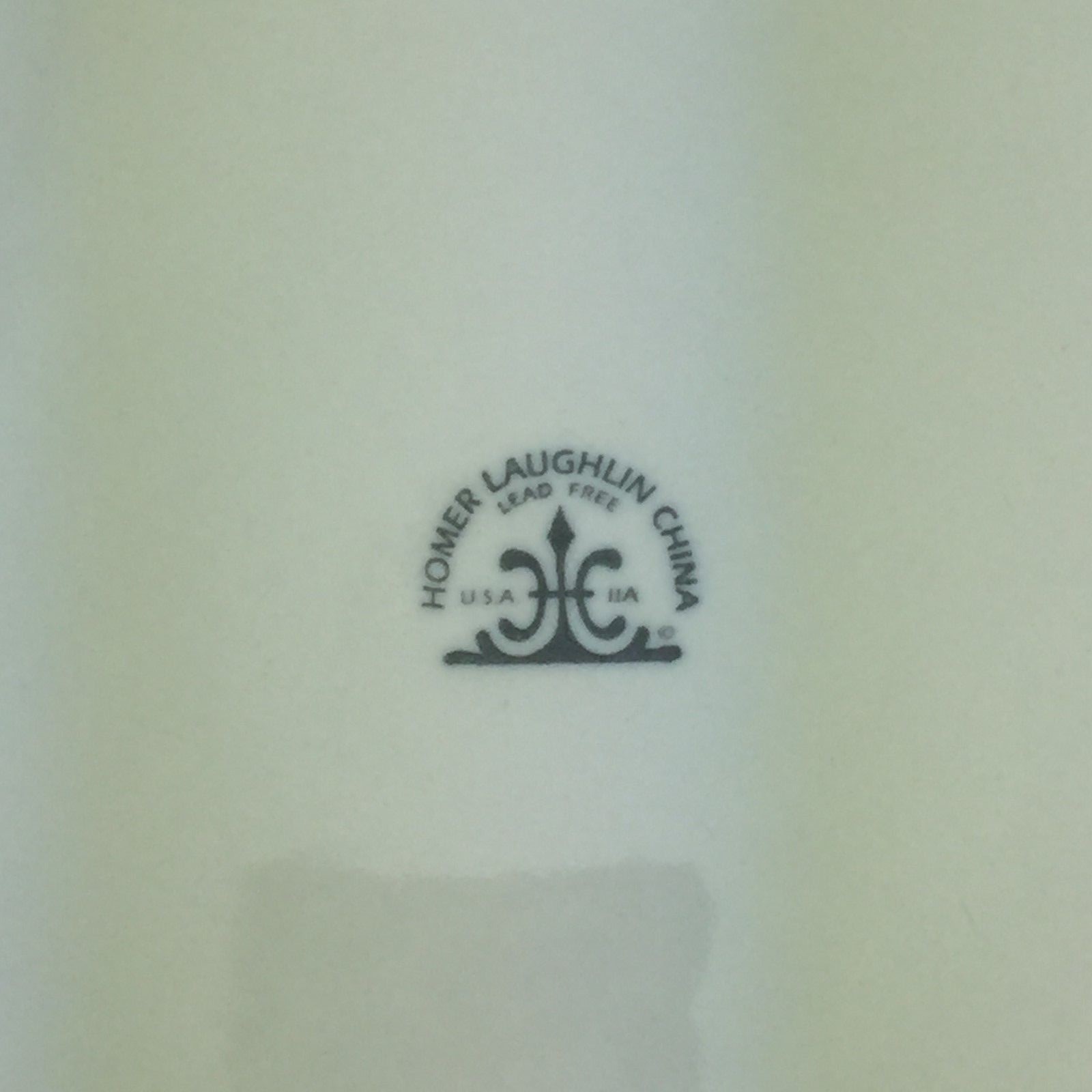 Homer Laughlin Seville Dinner Chop Plate 12