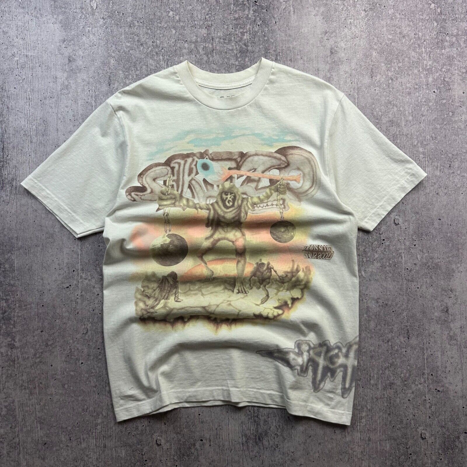 Travis Scott Utopia Skitzo Circus Maximus 2024 Euro Tour Tee Travis Scott Utopia Skitzo Circus Maximus 2024 Euro Tour Tee