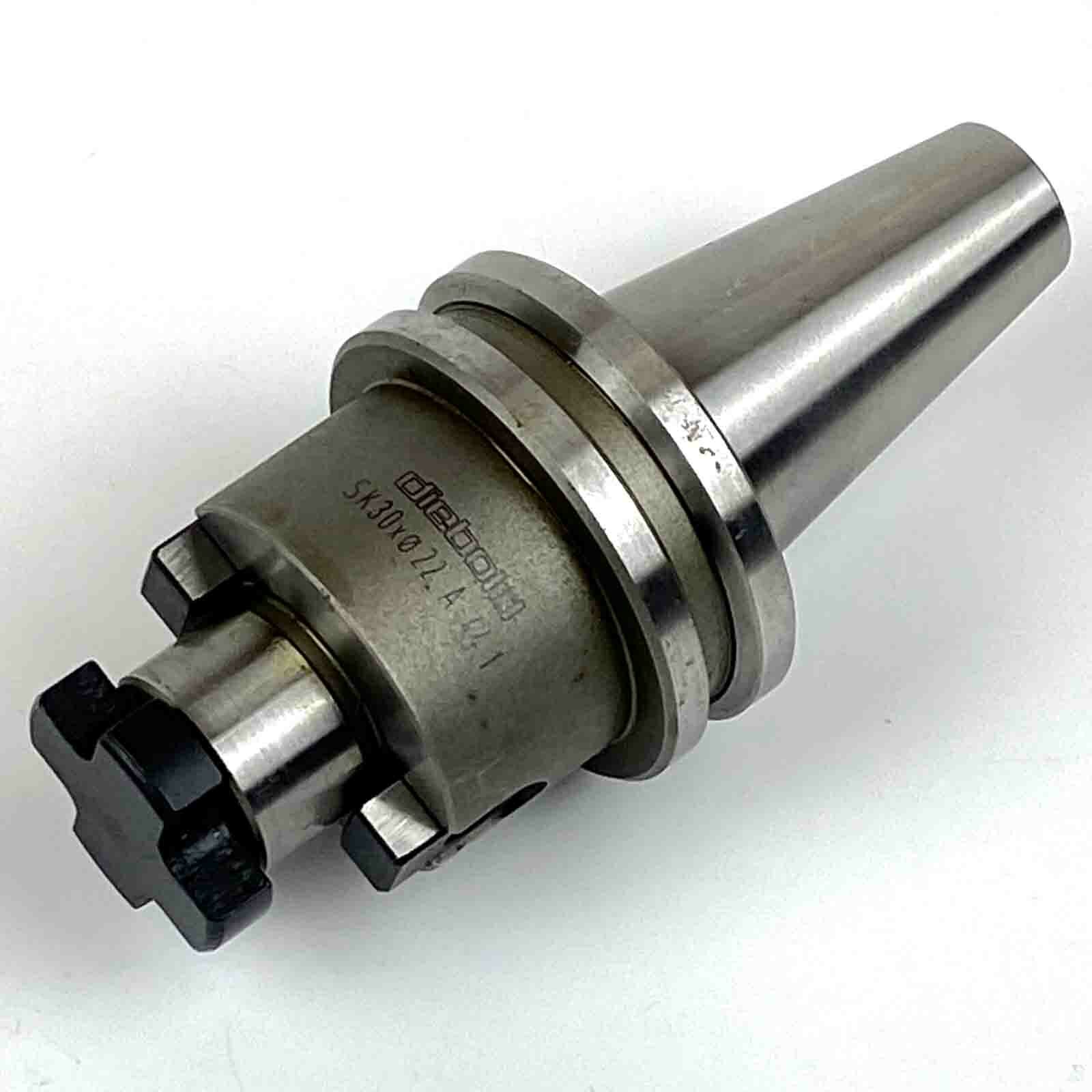 DIEBOLD SK30 Fräseraufsteckdorn Quernutdorn Ø22 A-44,1, used