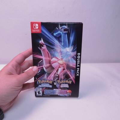 Pokemon: Brilliant Diamond & Shining Pearl Double Pack (Nintendo Switch) NEW