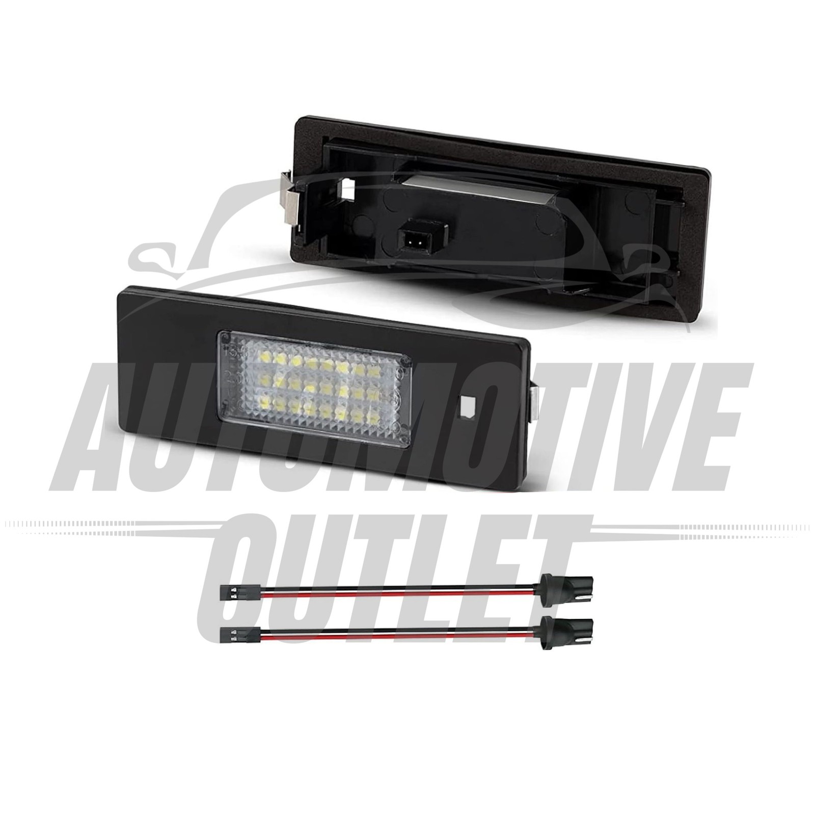2x LED LICENSE NUMBER PLATE LIGHT ERROR FREE FOR BMW E81 E87 F20 E63 F06 E89 Z4 2