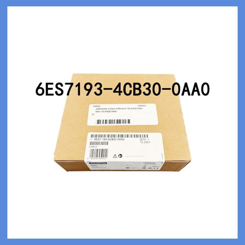 New Siemens 6es7193-4cb30-0aa0 5 Terminal Modules For Et200s 6es7 193-4cb30-0aa0