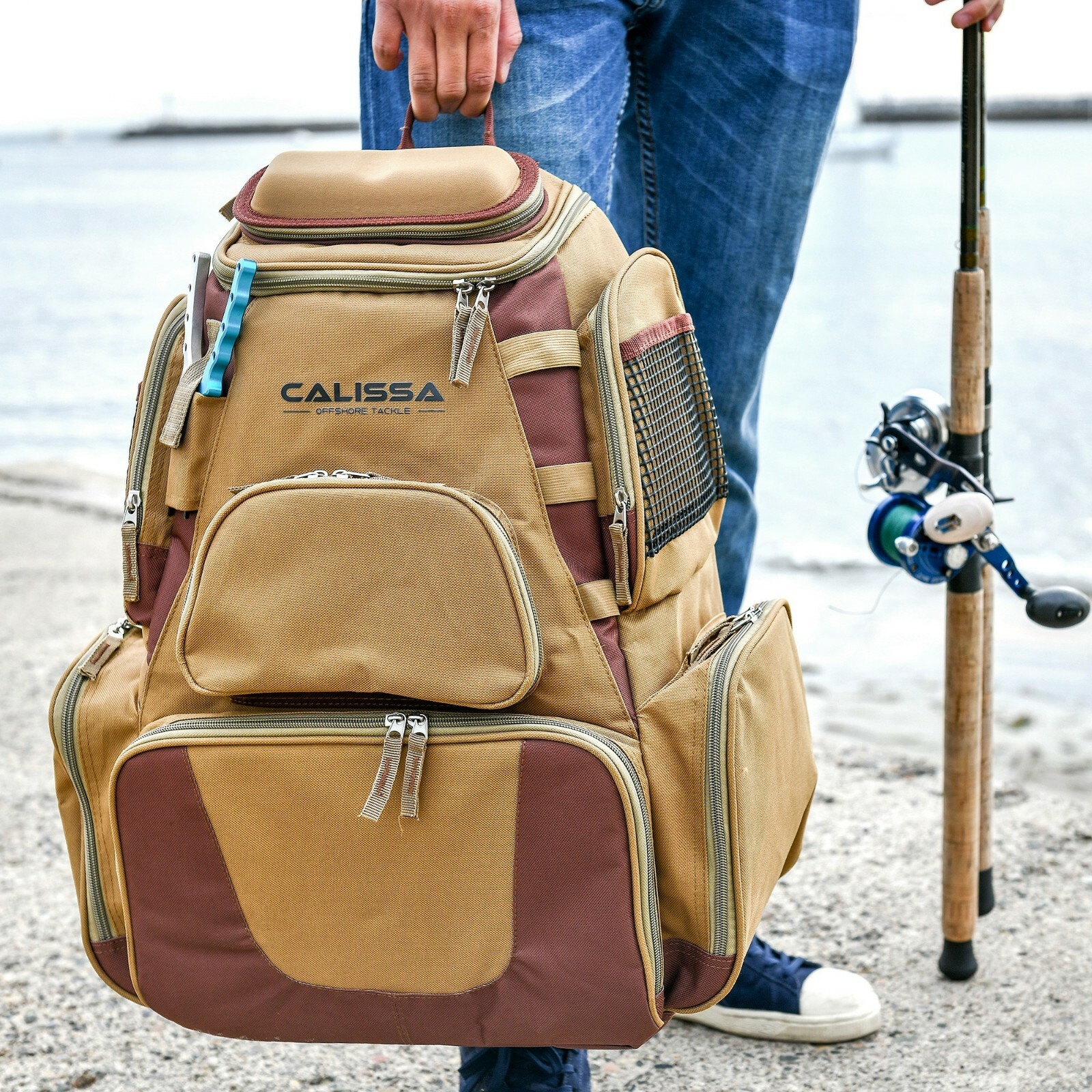 calissa fishing backpack