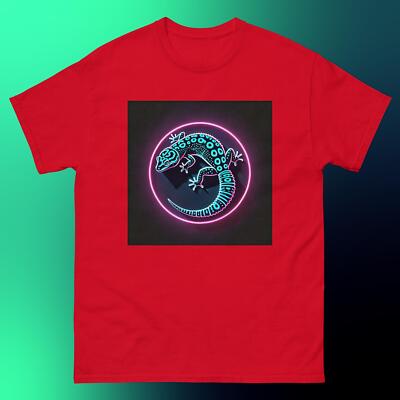 Neon Leopard Gecko Shirt Moonlight - Pet T Shirt - Unique 193