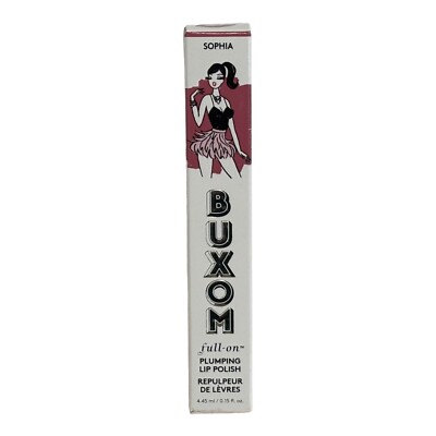 BUXOM Full-On Plumping Lip Polish Gloss Sophia 0.15 oz