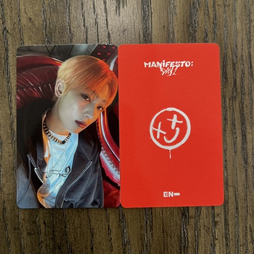 Enhypen Sunoo Manifesto Target Exclusive Photocard SUNGHOON