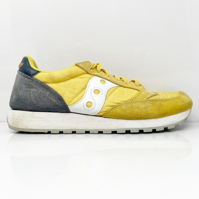 

Saucony Womens Jazz Original S1044-456 Желтые повседневные кроссовки, размер 9,5, Желтый, Jazz Original