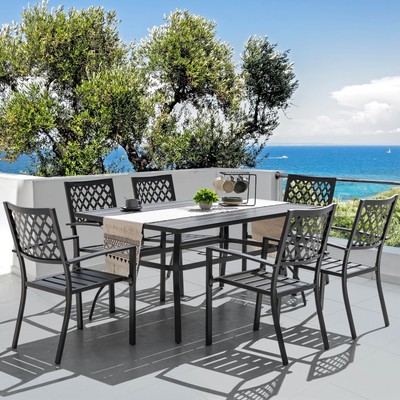 Nuu Garden Outdoor 7-Piece Dining Set