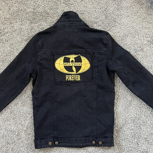 【在庫あり】 Size Jacket Wu-Tang 🔴 Small Rza Gza Wu-Tang Denim Black ジャケット・アウター