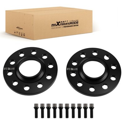 Pair 10mm Hub 66.6mm Wheel Spacers for Mercedes E-Class E53 AMG GT 2016-2024