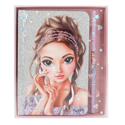 Topmodel - Notebook With Pencil Glitter Queen ( 0412645 ) (UK IMPORT) Toy NEW