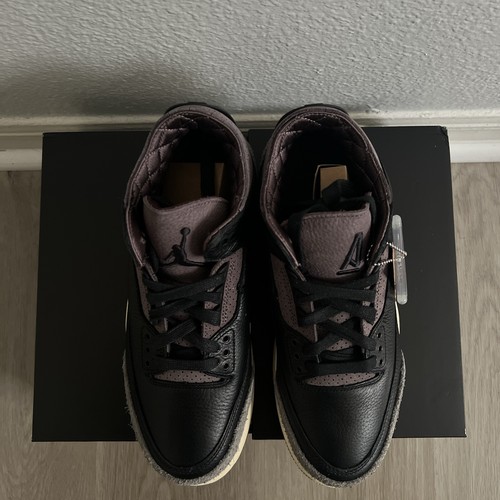 Pre-owned Jordan Size 9.5w ( Size 8m) - A Ma Maniére X Air  3 Retro While You Were Sleeping In Black