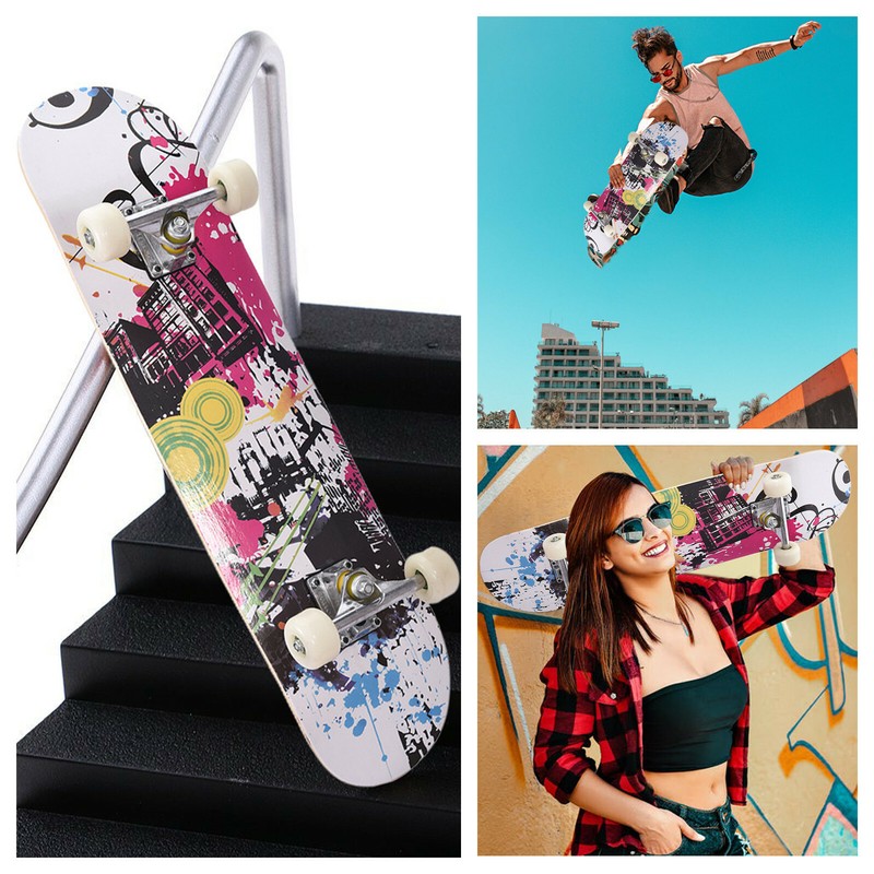 For Beginners 31’’x8’’complete Trick Skateboards Standard Skateboard