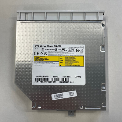 Toshiba Samsung SN-208 CD DVD±RW SATA Optical Drive + Bezel H000036960 C850 L850