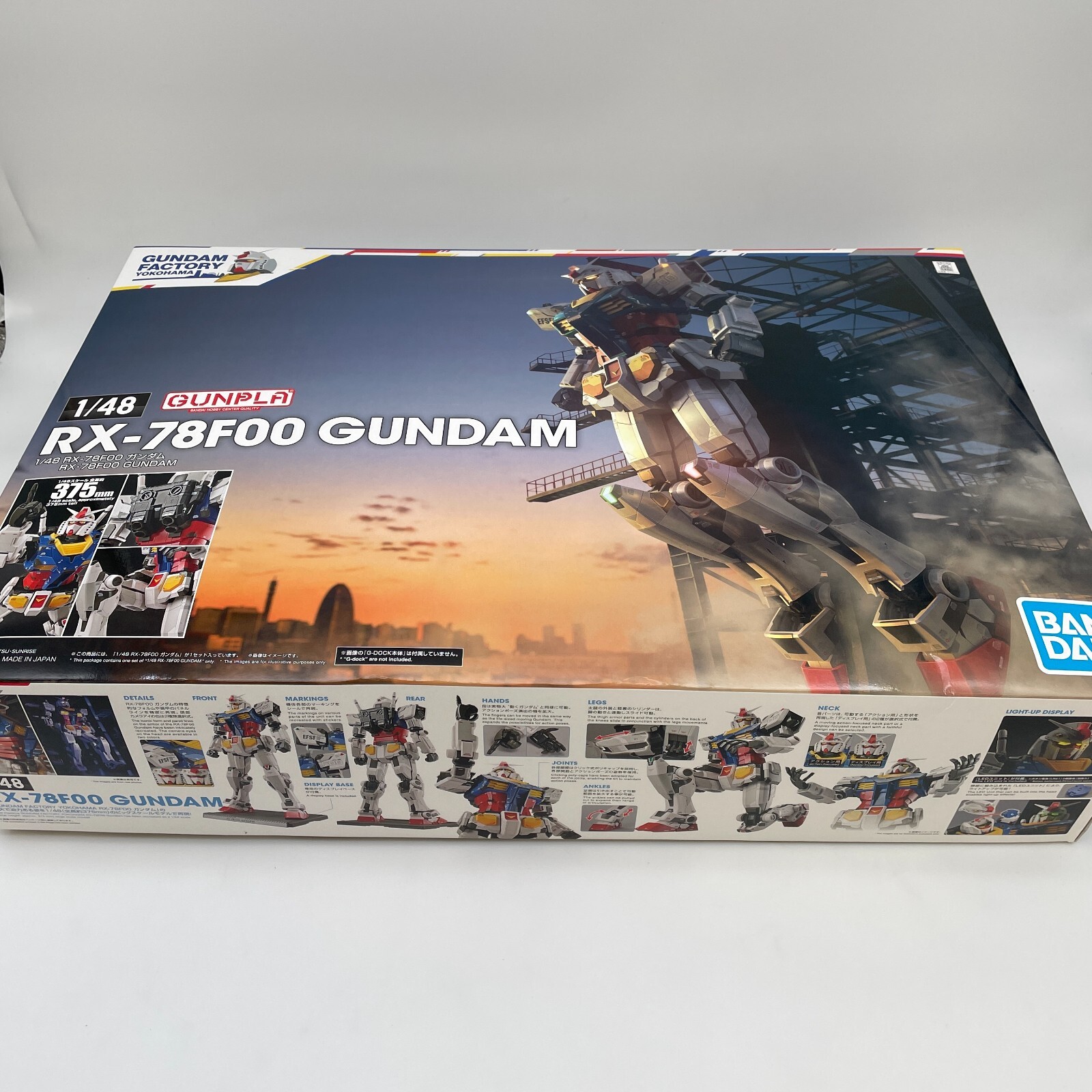 RX-78F00 Gundam Factory Yokohama 1/48 Event Limited Edition RX-78F00 Gundam Factory Yokohama 1/48 Event Limited Edition