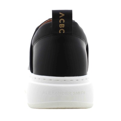 ALEXANDER SMITH ALEXANDER SMITH A24US LOW SNEAKERS MEN EWM 7012 BLK ECO-WEMBLEY MAN