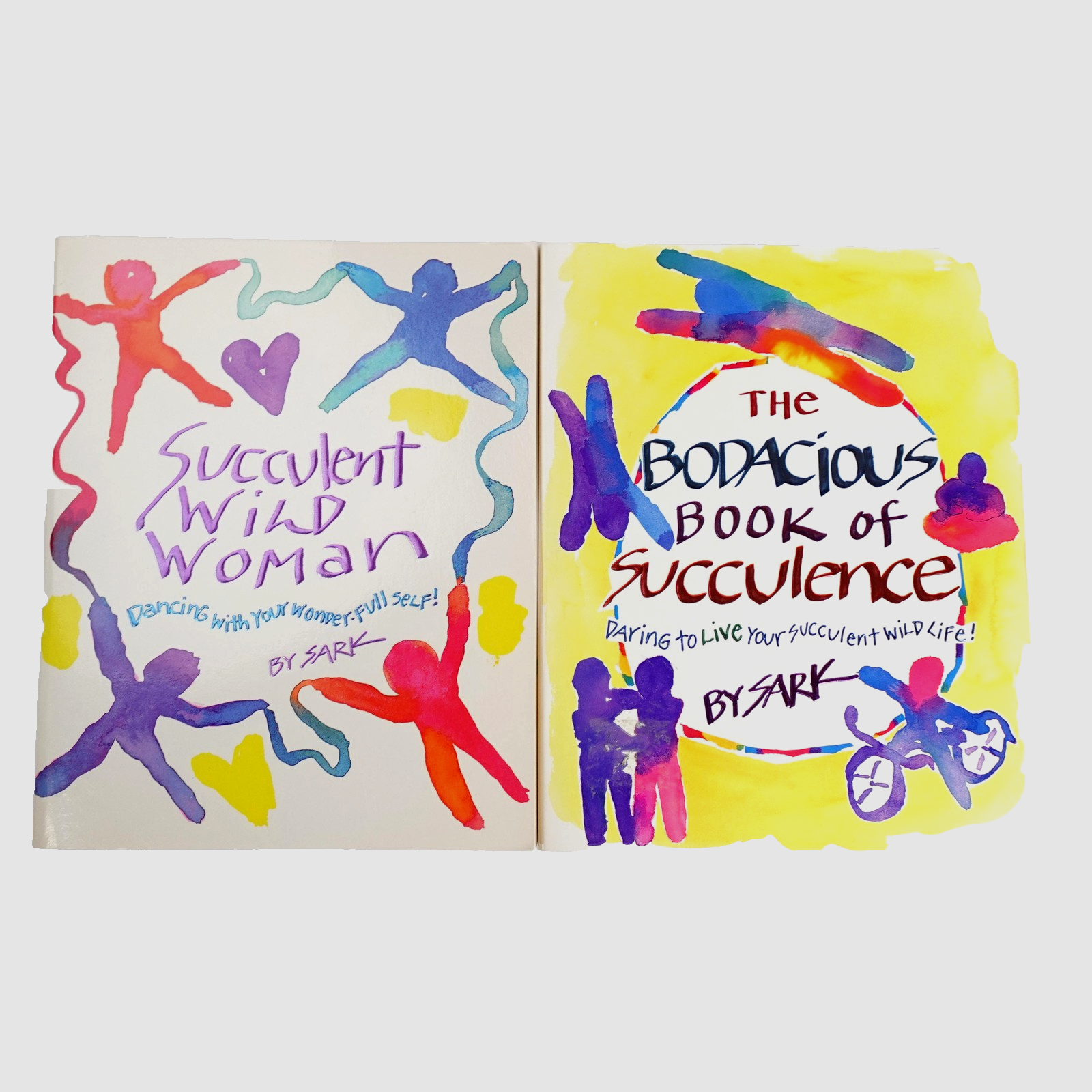 Succulent Wild Woman & Bodacious Book Of Succulence SARK Paperback Lot Of 2