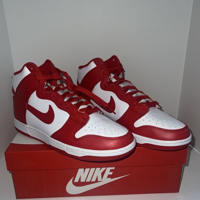 Size 10.5 - Nike Dunk High Championship Red