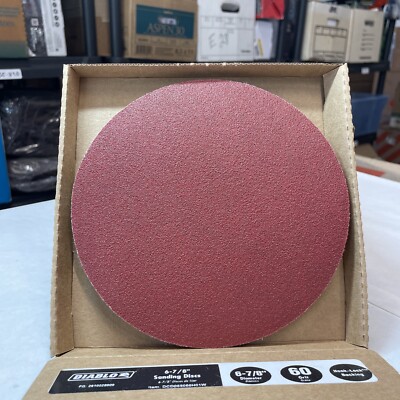 (5-Pk) Diablo Sanding Disc with Hook & Lock Backing 60-Grit 6-7/8'' DCD068060H01W