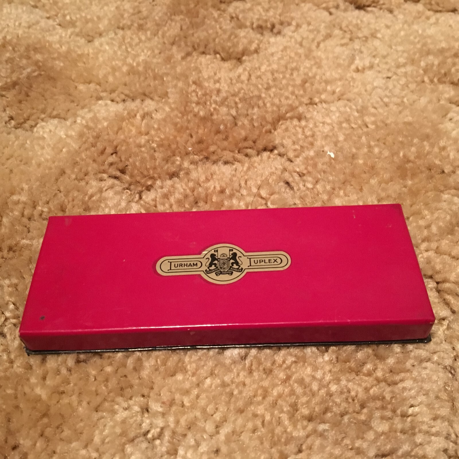 Vintage Durham Duplex Razor with Extra Blades and Original Box