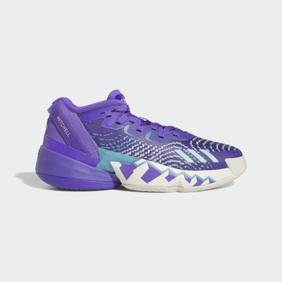 

Баскетбольные кроссовки adidas DON Issue #4 HR0710_LRG76 Purple Rush / Off White, Purple rush / off white / clear aqua, adidas D.O.N. Issue