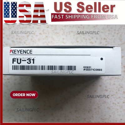1pc new Keyence FU-31 Fiber Optic Sensor Fast Shipping